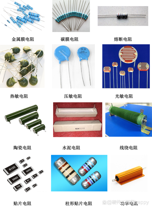 电子元器件 电阻分类及各种电阻特点详解